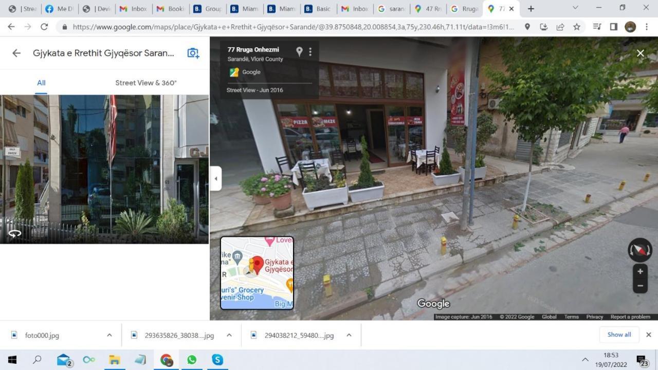 Saranda City Center & Beach Apartament 2 Bed Room Ngoại thất bức ảnh